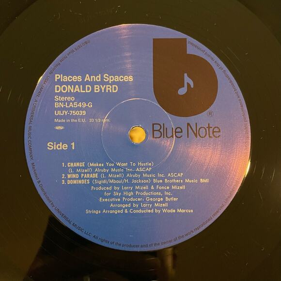 Donald Byrd - Spaces And Places LP vinyl record jazz funk - Picture 3 of 4